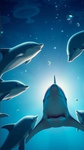 Dolphin vs. Shark: Who's the REAL Ocean Champion? 🐬 vs. 🦈 Showdown!