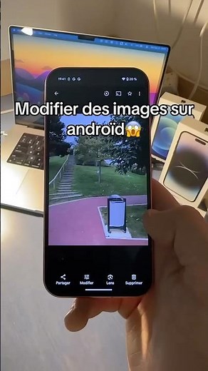 UNE DINGUERIE 🗿😱 MODIFIER DES IMAGES SUR ANDROID #fou #viral #astuce #sigma #tech #android
