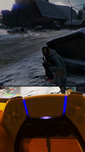 PS5 Controller is insane!! #gta #gtav #gameplay #ps5 #ps5pro #ps5controller