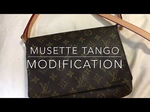 Louis Vuitton FAVORITE alternative! Musette Tango reveal & modification