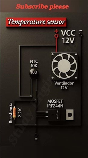 Temperature Sensor🌡️ #shorts #viral #trending #video #diy #status