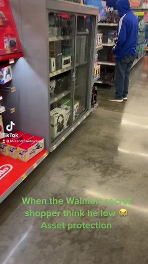 When the Walmart secret shopper think he low #fyp #walmart