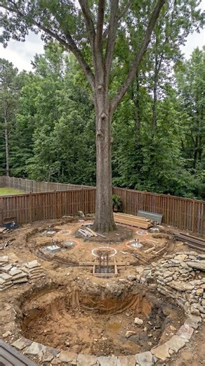 How a Simple Tree Became the Center of a Modern Treehouse Home | Treehouse Decor