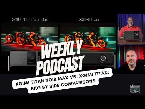 Part 1: XGIMI Titan Noir Max vs XGIMI Titan – Side by Side Comparison (Not Just Specs)