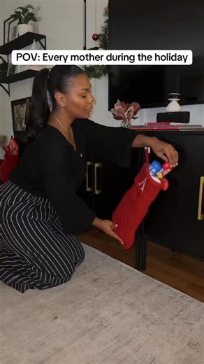 Danielle Sylvester on Instagram: "Don’t forget to put stuff in your parents stockings if you can"