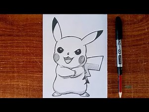 How to Draw Pikachu Easy | Step-by-Step Pokémon Drawing Tutorial for Beginners