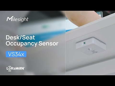 Milesight VS340/341 | LoRaWAN Desk Seat Occupancy Sensor