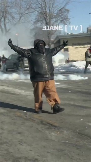 Minneapolis rapper starts crying after getting tackled by ICE agents… | David J Harris Jr.