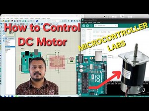 How to Control DC Motor | Proteus Simulation | Arduino Microcontroller
