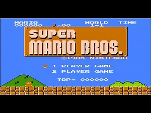 Super Mario Bros. (1985) | FULL Walkthrough | NES GAME | No Commentary |