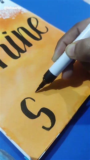 #quote writing #calligraphy #calligraphyart #brushpen #easy quote writing