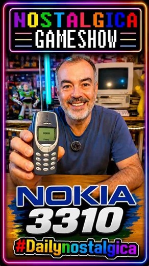 Nokia 3310 #dailynostalgia @nostalgica.museum #lifeatvideogamesmuseumnostalgica