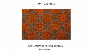 Tuck and Skip Stitch Pattern for MACHINE KNITTING, NR 10 - Etsy UK