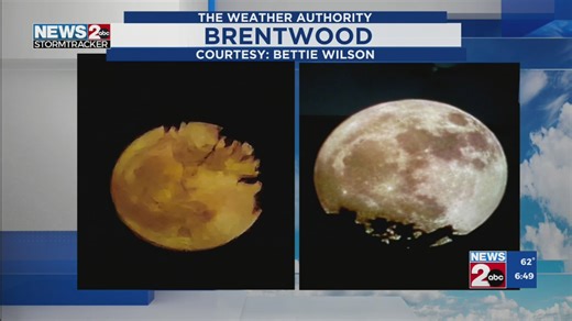 PHOTOS: Strawberry full moon over Middle TN