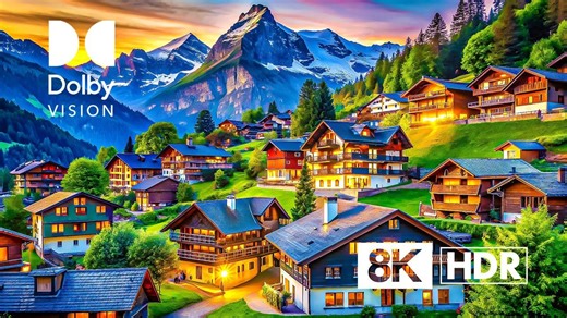 【8K HDR】放松解压：超高清壮丽的山峰合集 241210 | 来源：8K Paradise