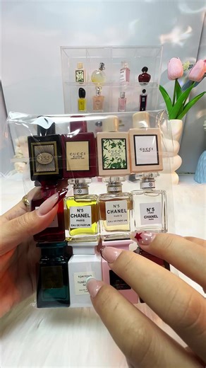 Exploring a Collection of Mini Perfumes