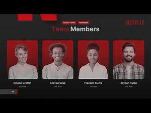 Free Netflix PowerPoint Presentation Animation Template