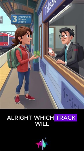 Train Station Conversation in English | Learn English Speaking | Travel English Conversation