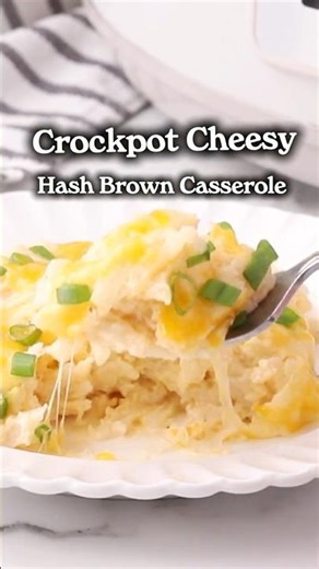 Crock Pot Cheesy Hash brown Casserole Recipe