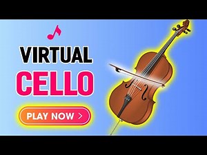 Virtual Cello Youtube - Play easy with computer Keyboard