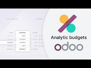 Odoo Gems - Analytic budgets