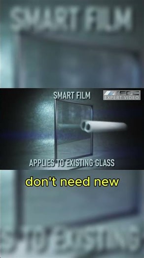 This Glass Turns Invisible in 1 Second 😳 | Smart Glass Explained #engineering #technology #shorts
