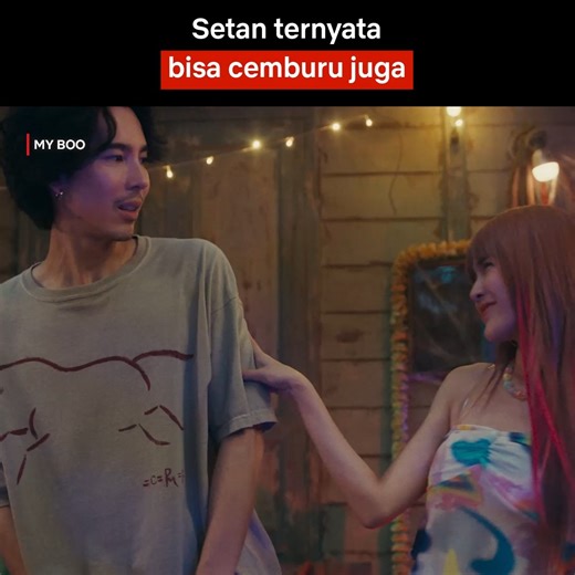 43K views · 567 reactions | Ditakutin setan ❌ Dicemburuin setan ✅ Tonton My Boo di sini https://www.netflix.com/id/title/81908841 | Netflix | Facebook