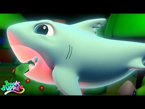 Scary Flying Shark - Sing Along | Halloween Baby Shark | Scary Rhymes and Spooky Songs for Babies
