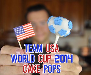 Soccer Ball Cake Pops