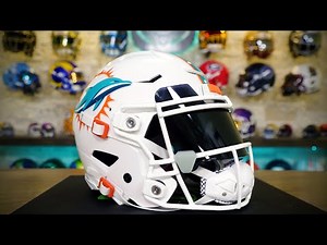NFL Dream Football Helmet Build - Miami Style