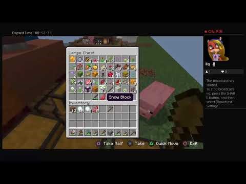PS4 Minecraft challenge Monday
