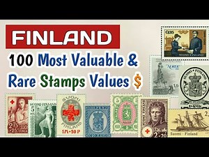 Most Expensive Stamps Of Finland | Finnish Stamps Value | Old Stamps Worth Money