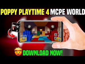 Poppy Playtime Chapter 4 Map for Minecraft PE – Ultimate Download & Installation Guide (2025)