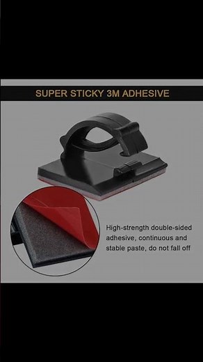 Transform Your Space with 100pcs 3M Adhesive Cable Clips!