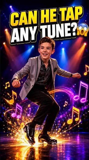 Can a 13-Year-Old Tap Dance ANY Tune?! 😱 #shorts #tapdance #shortsfeed