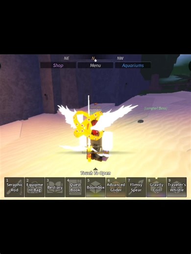 seraphic rod | #roblox #fisch #fischroblox