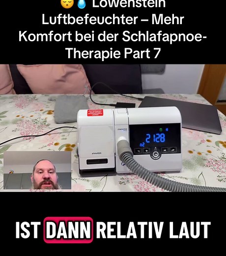 Löwenstein Luftbefeuchter – Optimierung der Schlafapnoe-Therapie