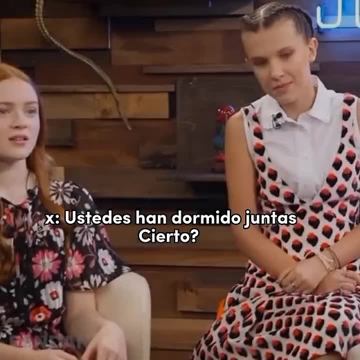 Stranger Things Cast Interviews: Millie & Sadie, Mike & Eleven