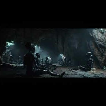 Astronaut Explores Ancient Alien Tomb on the Moon