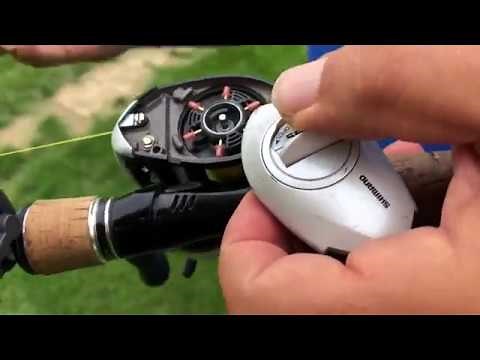 Setting up your SHIMANO baitcasting reel - VBS Braking System