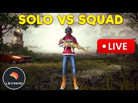 🔴 LEVINHO SOLO VS SQUAD | PUBG MOBILE 🔴