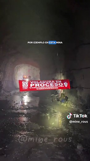 P2 del Proceso de Voladura en Minas Subterráneas