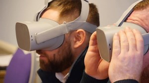 We're now using virtual reality to help our staff sharpen their driving skills. With hundreds of vans and tankers driving around our region every day, driver safety is hugely important to us. We've spent the past 18 months developing our own virtual reality platform and this has now been added to our ongoing training programme. And this is just the beginning. We're developing this technology to help train engineers and technicians out working on our networks, and also to give schoolchildren an i