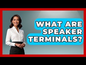 What Are Speaker Terminals? - NextGen Viewing and Audio