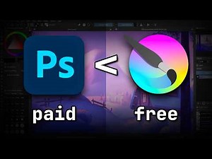 Adobe charges $600/year for this... Krita does it for FREE