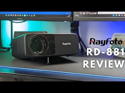 Rayfoto RD-881 Projector - Unboxing & Review