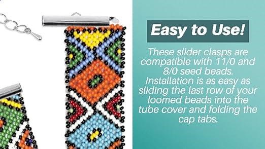 Slider Clasps for Bead Looms