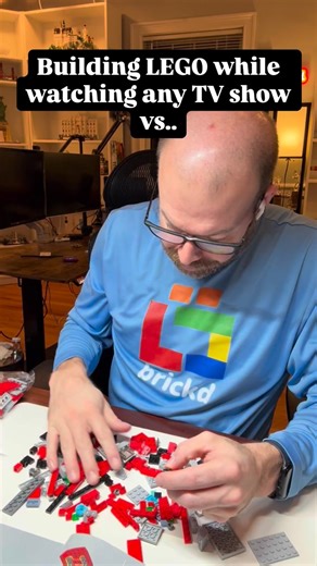 Watching any TV show vs watching Stranger Things 5 while building @lego 😭💀 Who else has this problem? 😅 #lego #legoafol #legocommunity #legofun #strangerthings | brickd