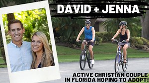 Florida adoptive family David and Jenna are thrilled to open their home and family to your child! They're an active Christian family with passions for exploring new places, hiking, camping, and traveling around the world. David and Jenna are excited to become first-time parents through adoption and are open to visits! If you'd like to learn more about adoptive family David and Jenna in Florida, visit their adoption website, lifetimeadoption.com/families/david-jenna | Lifetime Adoption Center