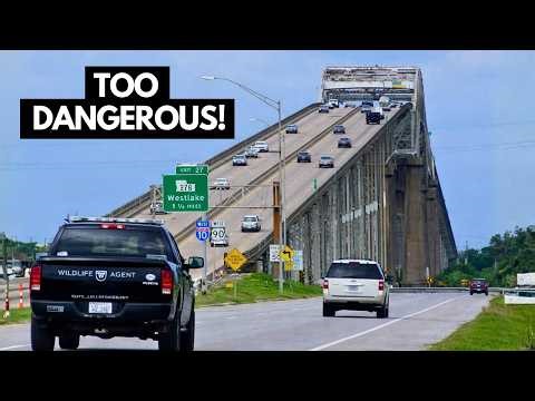 America’s MOST Dangerous Highway Bridge Is Finally Being Demolished!